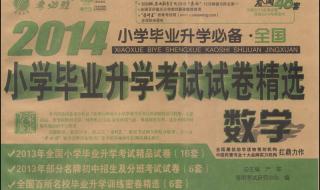 小学毕业试卷 小学毕业试卷