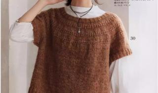 从上往下的毛衣怎么织 从上往下织毛衣教程